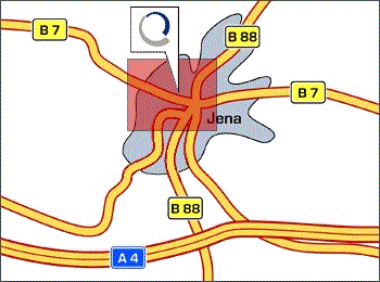 Anfahrtsskizze - Jena
